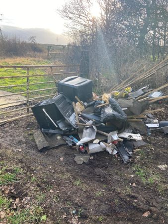 Fly tipping removed